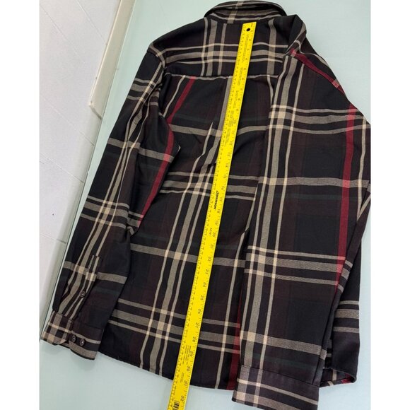 Dixxon Hay Market Flannel Shirt Men's Large L Long Sleeve Button Up  Plaid - Picture 4 of 7